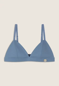 Freddy Top a triangolo in similpelle laminata-Donna Top E Canotte