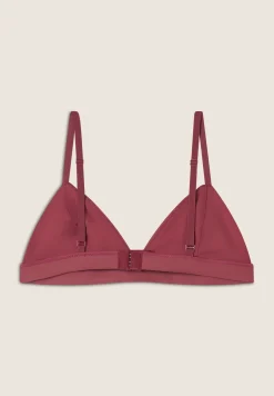 Freddy Top a triangolo in similpelle laminata-Donna Top E Canotte
