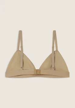 Freddy Top a triangolo in similpelle laminata-Donna Top E Canotte