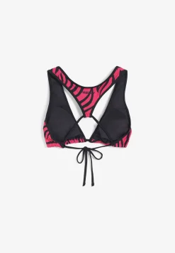 Freddy Top bikini a triangolo stampa zebrata all over-Donna Costumi Da Bagno