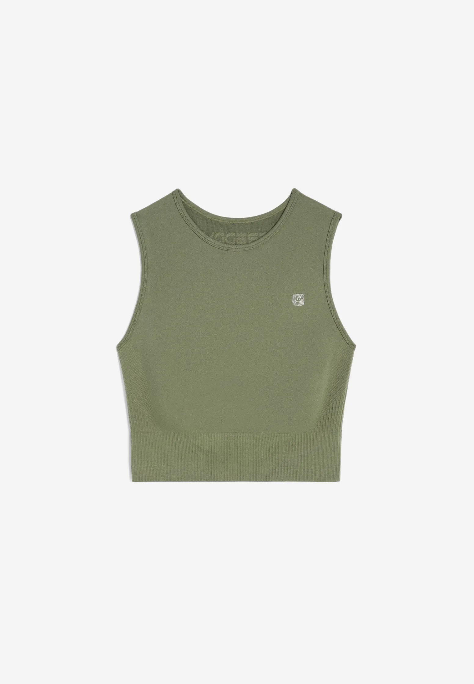 Freddy Top corto senza maniche in tessuto seamless-Donna Padel|Pilates