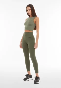 Freddy Top corto senza maniche in tessuto seamless-Donna Padel|Pilates