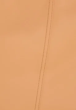 Freddy Top corto stile bustier in similpelle-Donna Top E Canotte