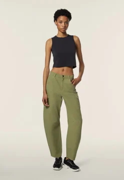 Freddy Top Cropped slim fit in jersey stretch-Donna Top E Canotte