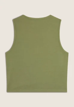 Freddy Top Cropped slim fit in jersey stretch-Donna Top E Canotte