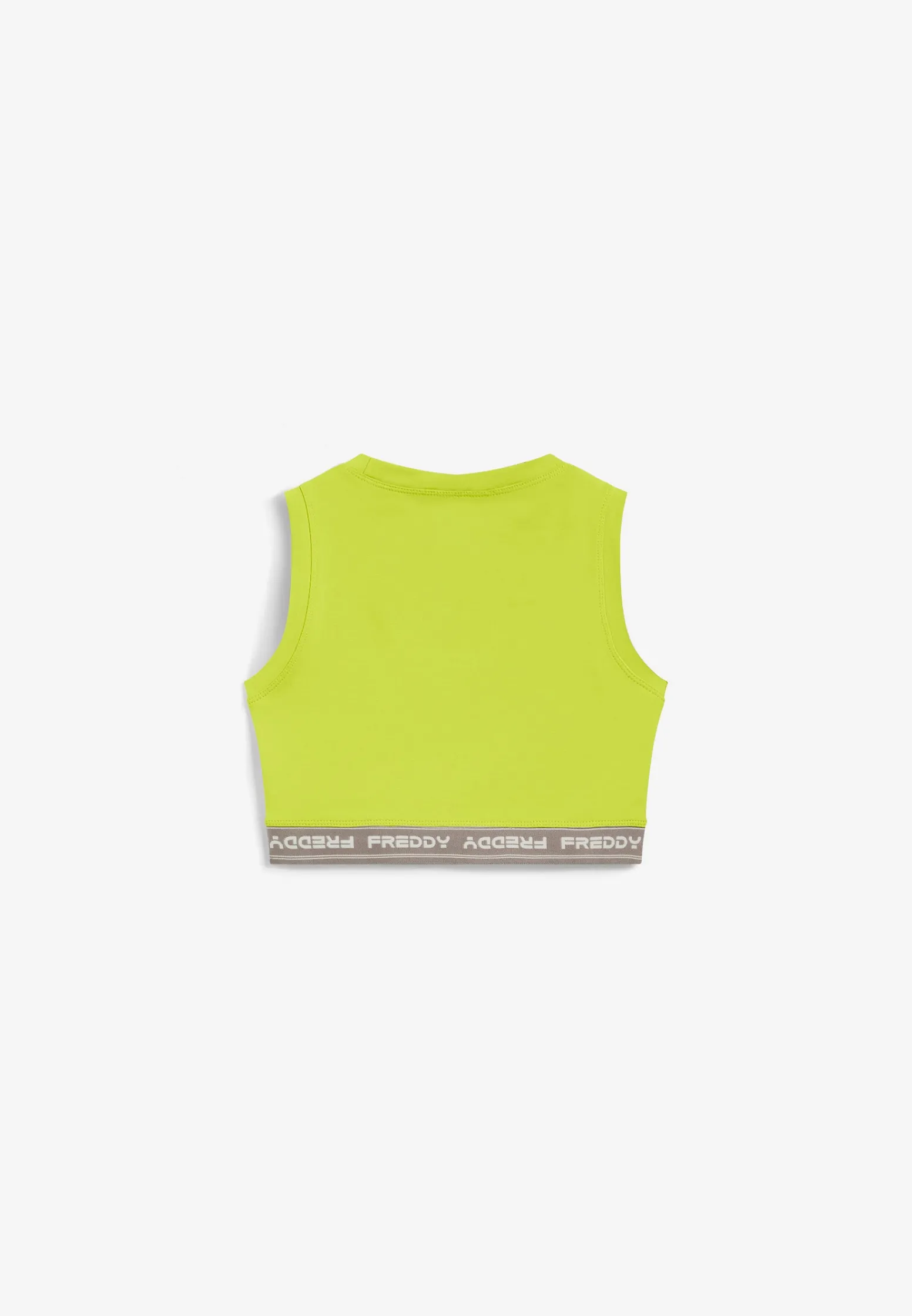 Freddy Top sportivo in heavy jersey stretch con elastico logato-Donna Top E Canotte