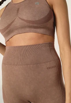 Freddy Top sportivo seamless ice wash con spalline incrociate-Donna Padel|Pilates