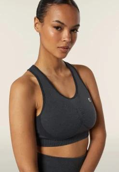 Freddy Top sportivo seamless ice wash con spalline incrociate-Donna Padel|Pilates