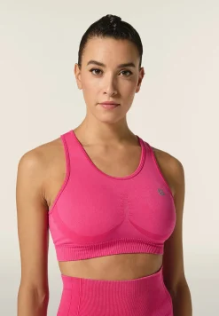 Freddy Top sportivo seamless ice wash con spalline incrociate-Donna Padel|Pilates