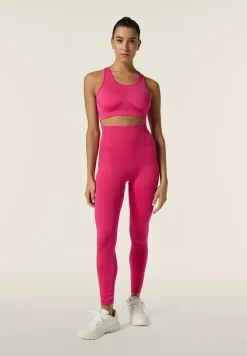 Freddy Top sportivo seamless ice wash con spalline incrociate-Donna Padel|Pilates