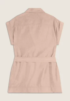 Freddy Trench donna senza maniche con cintura in vita-Donna Giacche