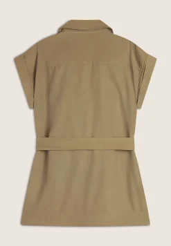 Freddy Trench donna senza maniche con cintura in vita-Donna Giacche