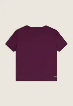Freddy T-shirt comfort fit con maniche corte in tessuto tecnico-Donna Padel|Pilates