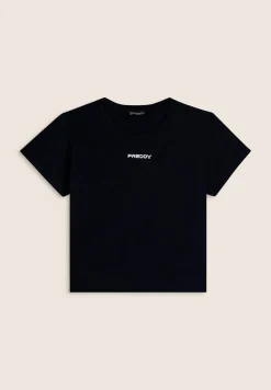 Freddy T-shirt comfort fit in jersey elasticizzato con logo-Donna T-shirts