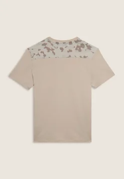 Freddy T-shirt con inserti camouflage e logo sul cuore-Uomo T-shirts E Polo