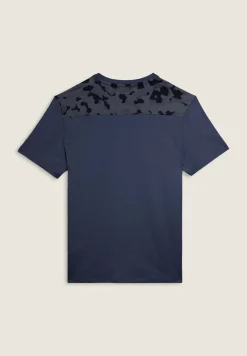 Freddy T-shirt con inserti camouflage e logo sul cuore-Uomo T-shirts E Polo