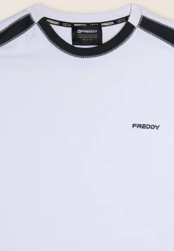 Freddy T-shirt con inserti sulle spalle-Uomo T-shirts E Polo