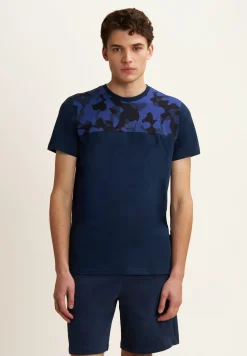 Freddy T-shirt con Inserto Camouflage-Uomo T-shirts E Polo