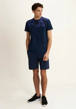 Freddy T-shirt con Inserto Camouflage-Uomo T-shirts E Polo