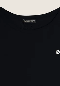 Freddy T-shirt con inserto posteriore in Sangallo-Donna T-shirts