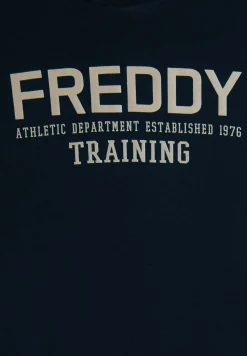 Freddy T-shirt con logo centrale e dettaglio camouflage-Uomo T-shirts E Polo