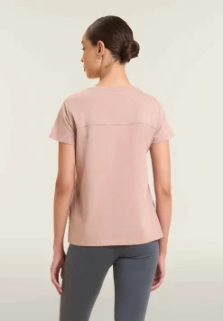 Freddy T-shirt con logo e grafica geometrica-Donna Ginnastica|T-shirts