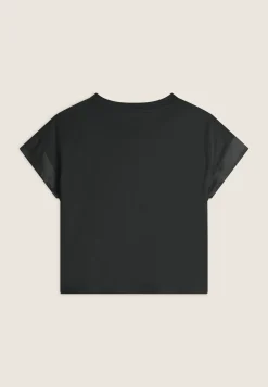Freddy T-shirt corta in jersey con maniche effetto seta-Donna T-shirts