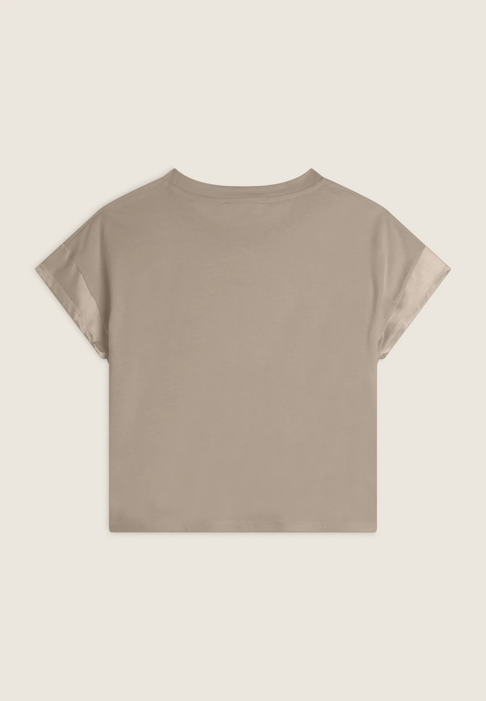 Freddy T-shirt corta in jersey con maniche effetto seta-Donna T-shirts
