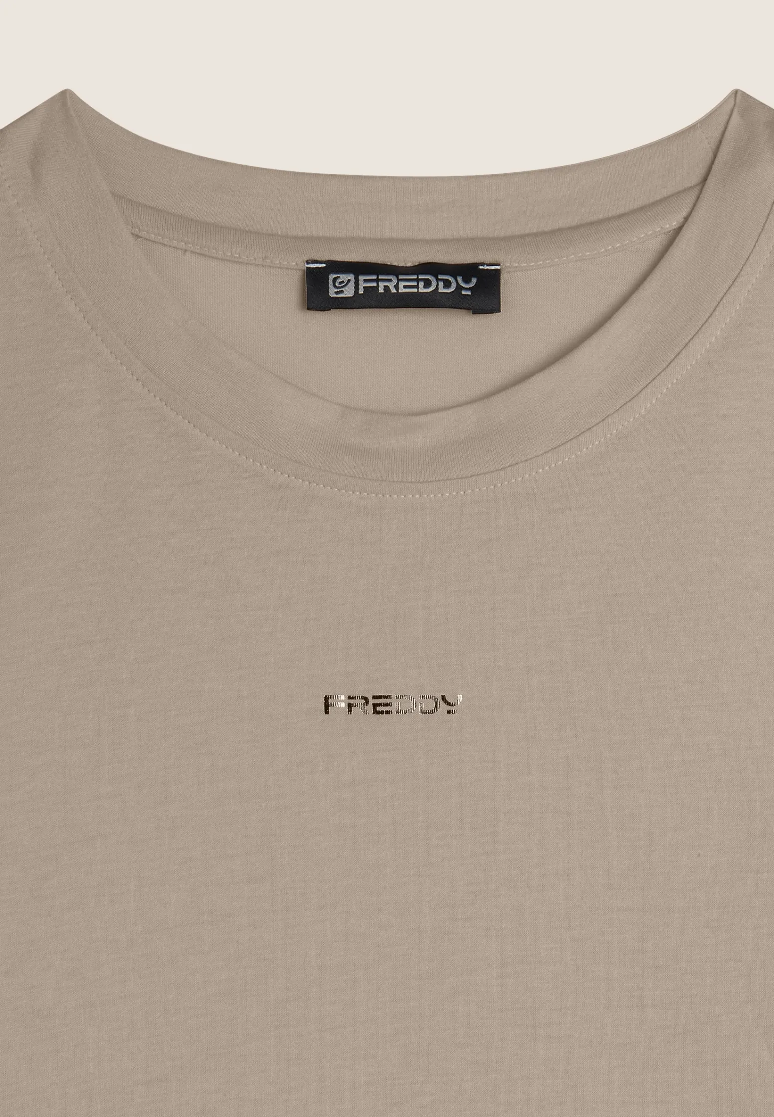 Freddy T-shirt corta in jersey con maniche effetto seta-Donna T-shirts