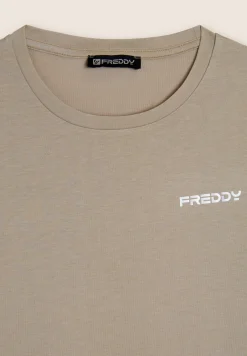 Freddy T-shirt cotone modal comfort fit-Donna T-shirts
