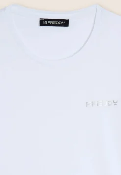 Freddy T-shirt cotone modal regular fit-Donna Ginnastica|T-shirts