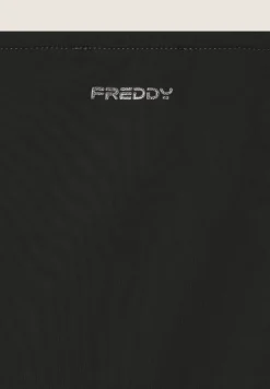 Freddy T-shirt cropped con effetto raccolto-Donna T-shirts