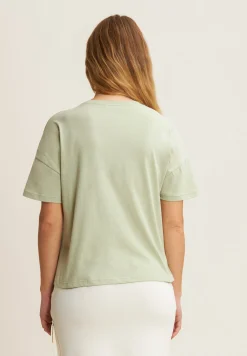 Freddy T-shirt Cropped con Spacchi Laterali-Donna T-shirts