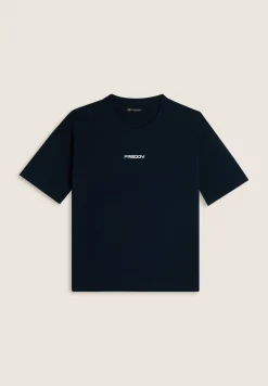 Freddy T-shirt Cropped in Jersey Elasticizzato-Donna T-shirts