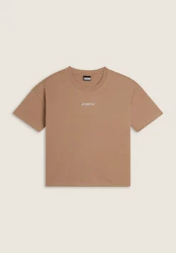 Freddy T-shirt Cropped in Jersey Elasticizzato-Donna T-shirts