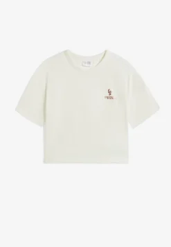 Freddy T-shirt da bambina comfort fit corta in vita- T-shirts