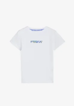 Freddy T-shirt da bambina regular fit con logo colorato- T-shirts