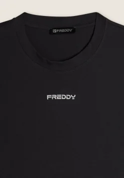 Freddy T-shirt da donna comfort fit in cotone-Donna T-shirts