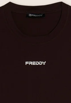 Freddy T-shirt da donna comfort fit in cotone-Donna T-shirts