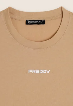 Freddy T-shirt da donna comfort fit in cotone-Donna T-shirts