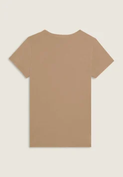 Freddy T-shirt da donna con strass e banda logata sulle spalle-Donna Pilates|Ginnastica