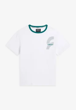 Freddy T-shirt da uomo con maxi logo lato cuore in tono colore-Uomo T-shirts E Polo
