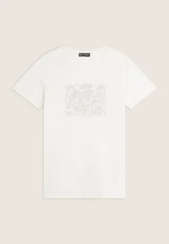 Freddy T-shirt donna comfort fit con grafica composta da strass-Donna T-shirts