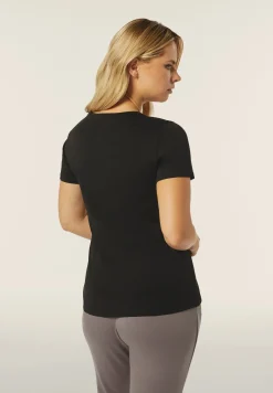 Freddy T-shirt donna comfort fit con grafica composta da strass-Donna T-shirts