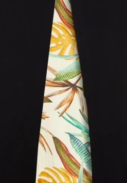 Freddy T-shirt donna con inserto posteriore stampa tropical-Donna T-shirts