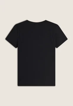 Freddy T-shirt donna in jersey con logo composto da borchie-Donna Ginnastica|T-shirts