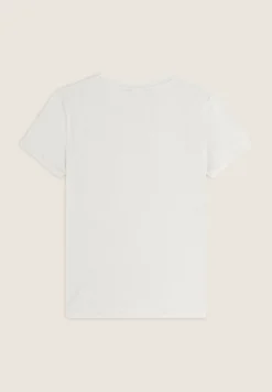 Freddy T-shirt donna in jersey con logo composto da borchie-Donna Ginnastica|T-shirts