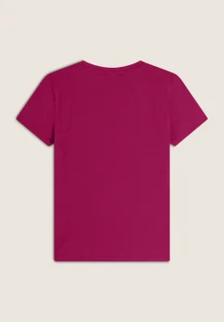 Freddy T-shirt donna in jersey con logo composto da borchie-Donna Ginnastica|T-shirts