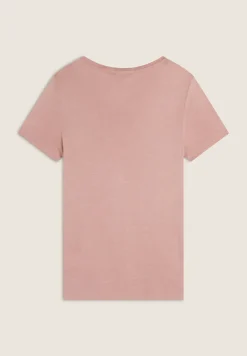 Freddy T-shirt donna in jersey viscosa scritta composta da borchie-Donna T-shirts