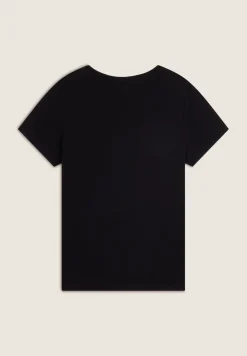 Freddy T-shirt donna in jersey viscosa scritta composta da borchie-Donna T-shirts